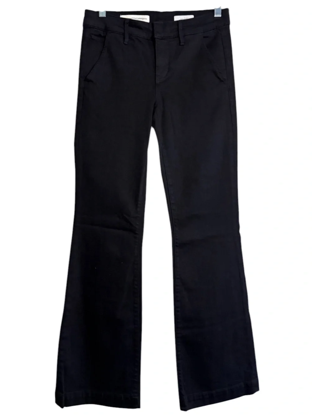 Anthropologie Pilcro and the Letterpress Black Flared Trouser Jeans